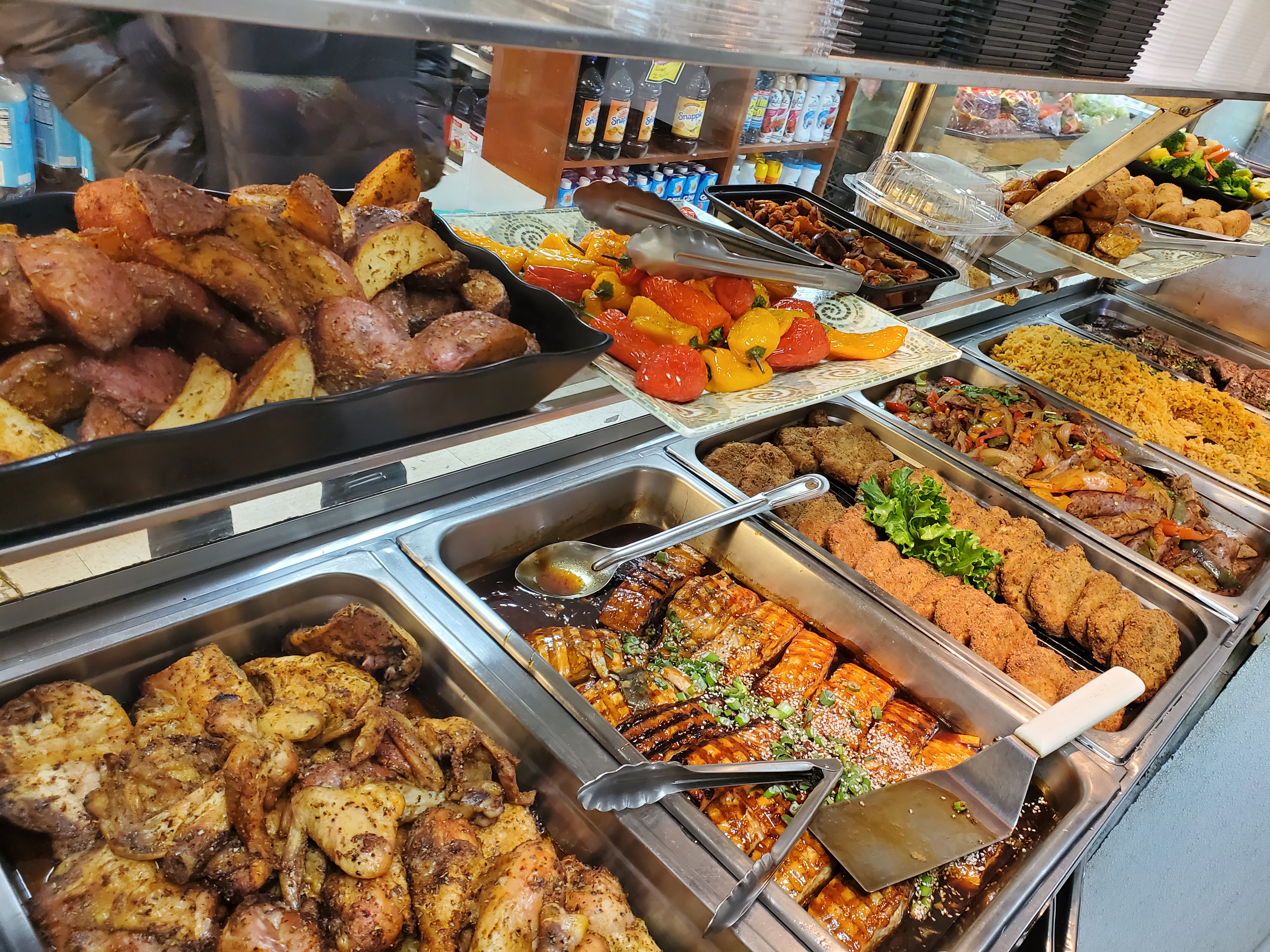 Arranged Food and Objects