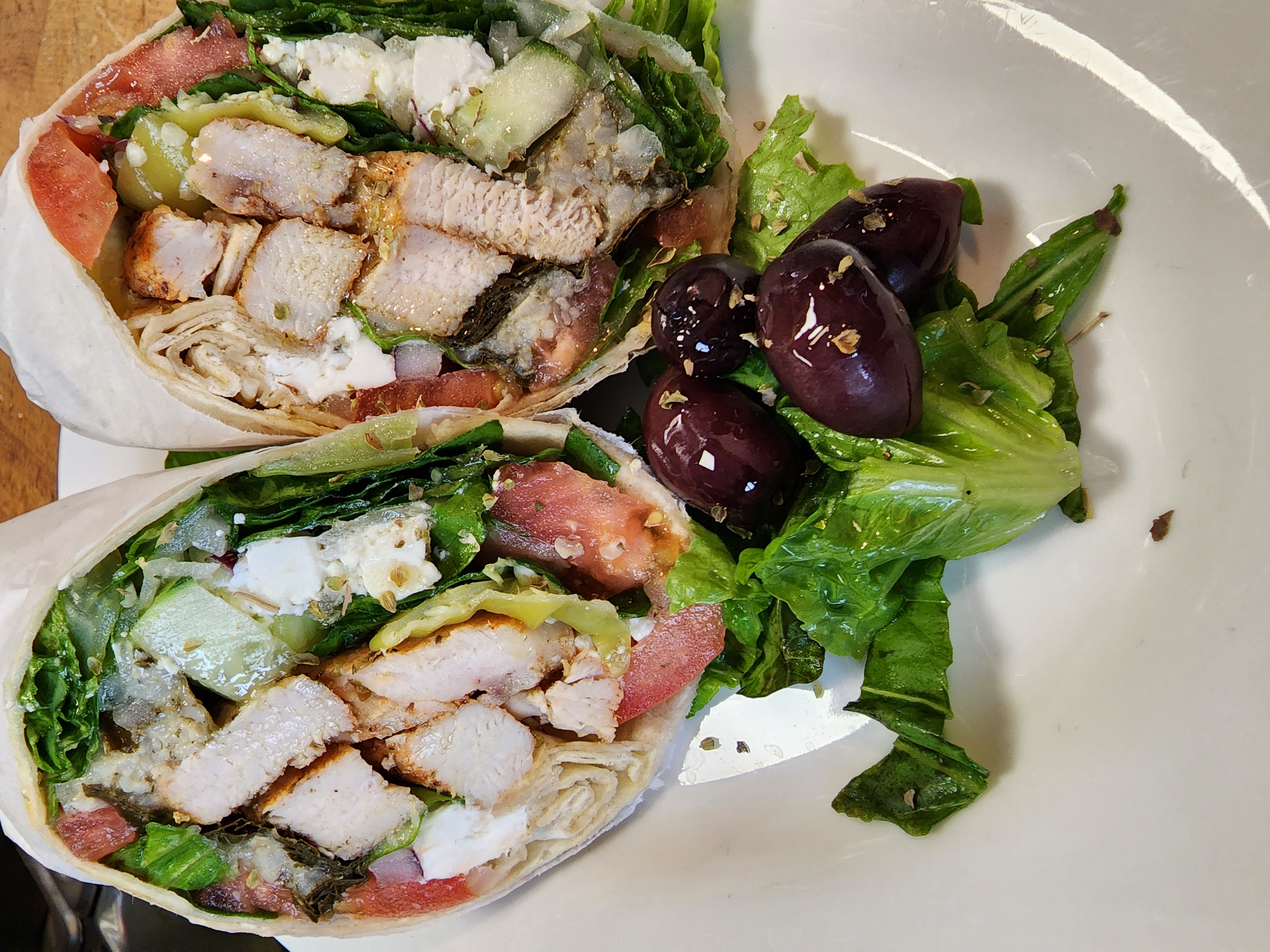 Arranged Food and Objects