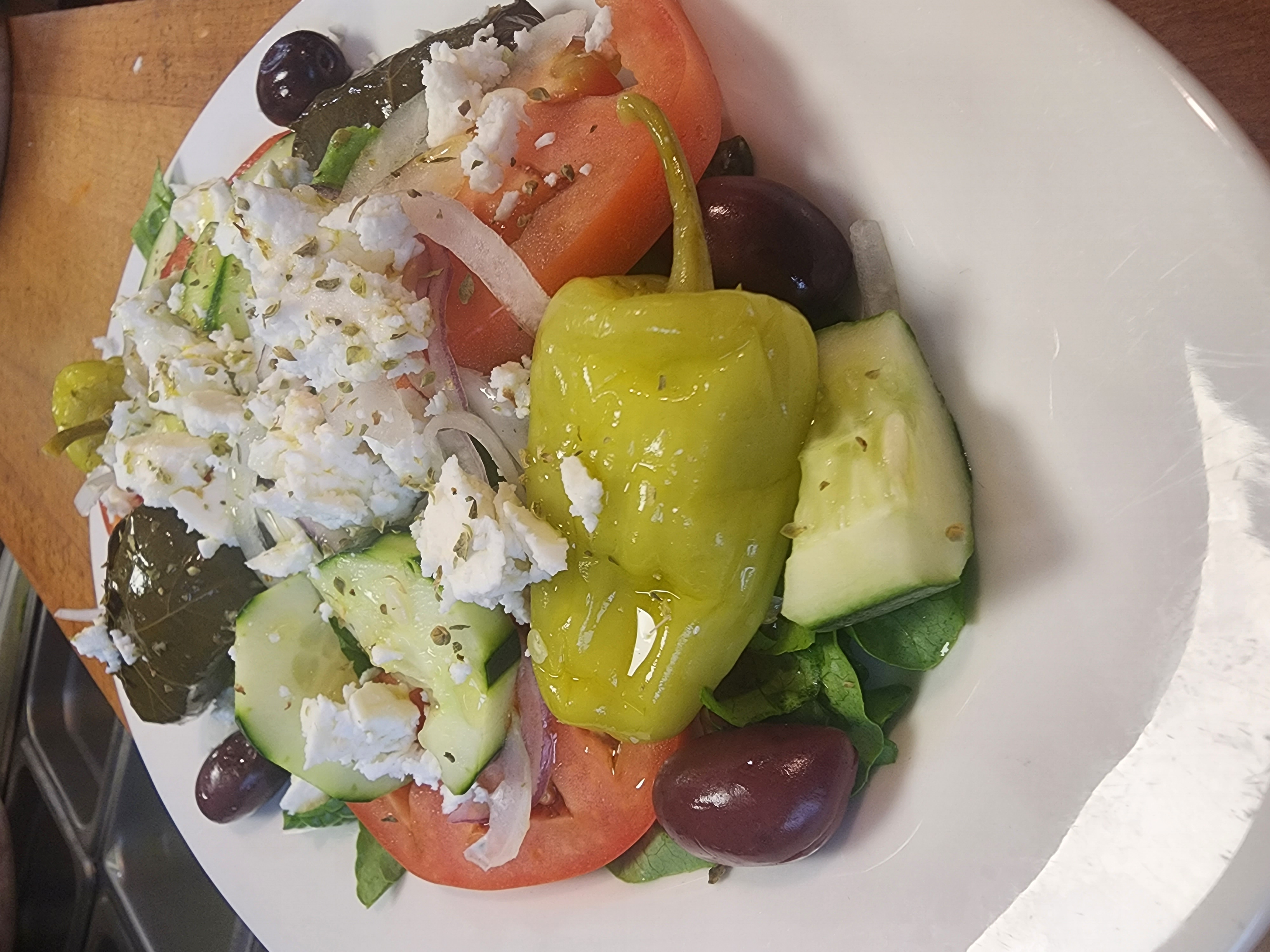 Arranged Food and Objects