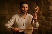 Ćovek - Gusle - Ruka - Igra