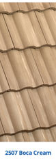 EAGLE ROOFING, CONCRETE ROOFING TILE, MALIBU, 2507 BOCA CREAM