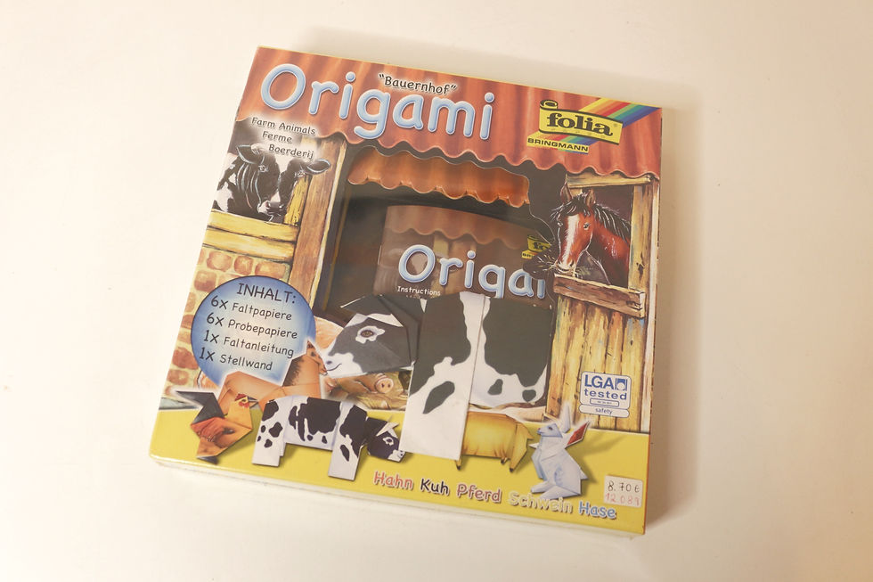 Miniatura: Origami-Animais da Quinta