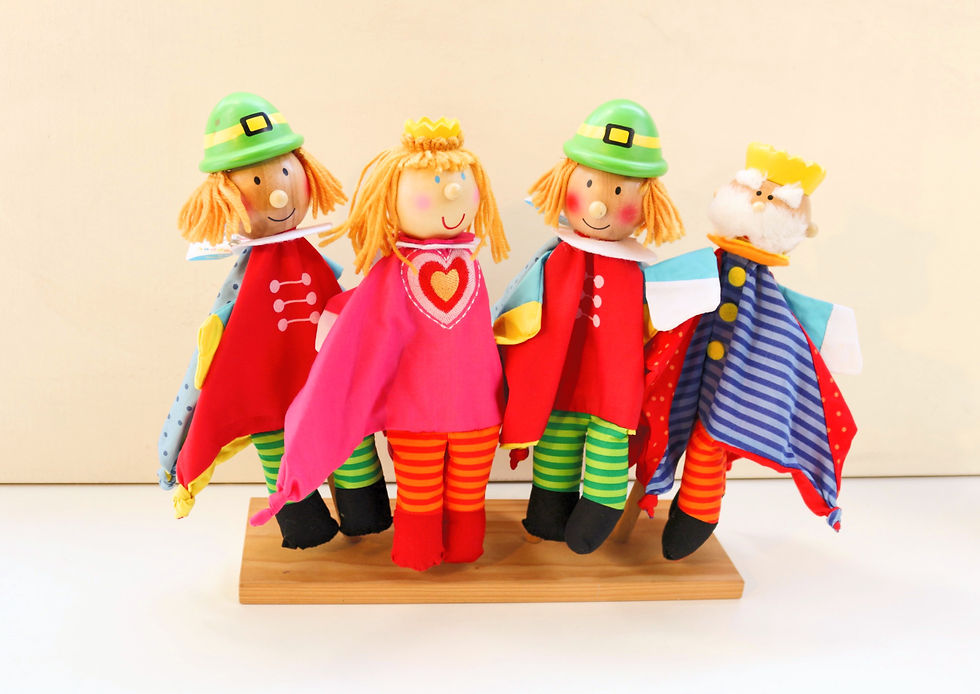 Fantoche Grande (de Mão)-Rei