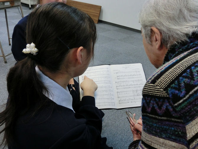 コーラスで交流