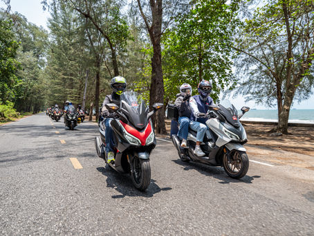รถจักรยานยนต์ฮอนด้า พาชาว New Honda FORZA 350 และ ADV350 ออกทริปสุดเอ็กซ์คลูซีฟ “The 3Fifty Let’s Rock Journey” ขับขี่สู่เทศกาลดนตรีริมทะเล ROCK ON THE BEACH 2026