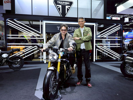 เปิดอีกมุมของ อนันดา เอเวอริงแฮม กับสไตล์ที่แตกต่าง ถ่ายทอดตัวตนผ่าน Triumph Bonneville รถจักรยานยนต์โมเดิร์นคลาสสิกที่ขับเคลื่อนชีวิตอย่างมีเอกลักษณ์