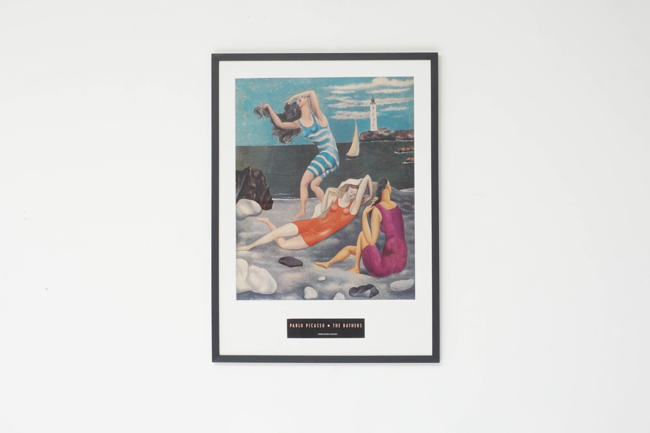 The Bathers, 'Les Baigneuses' Framed Picasso Poster