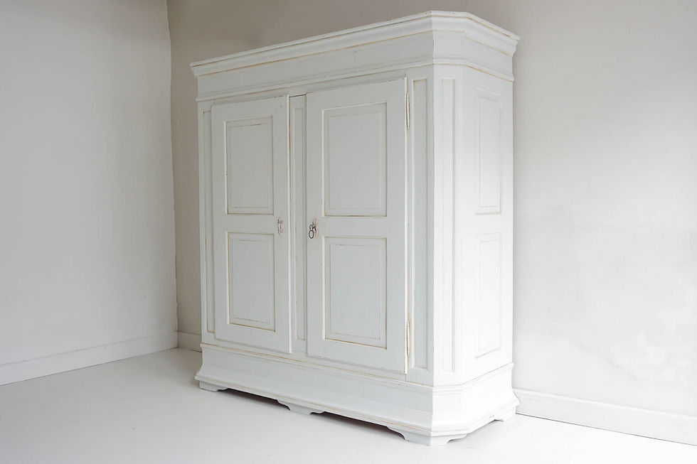 Thumbnail: Large antique Continental wardrobe