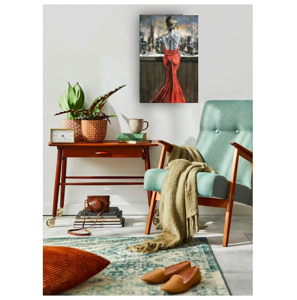 Miniature : FEMME EN TENUE DE SOIREE