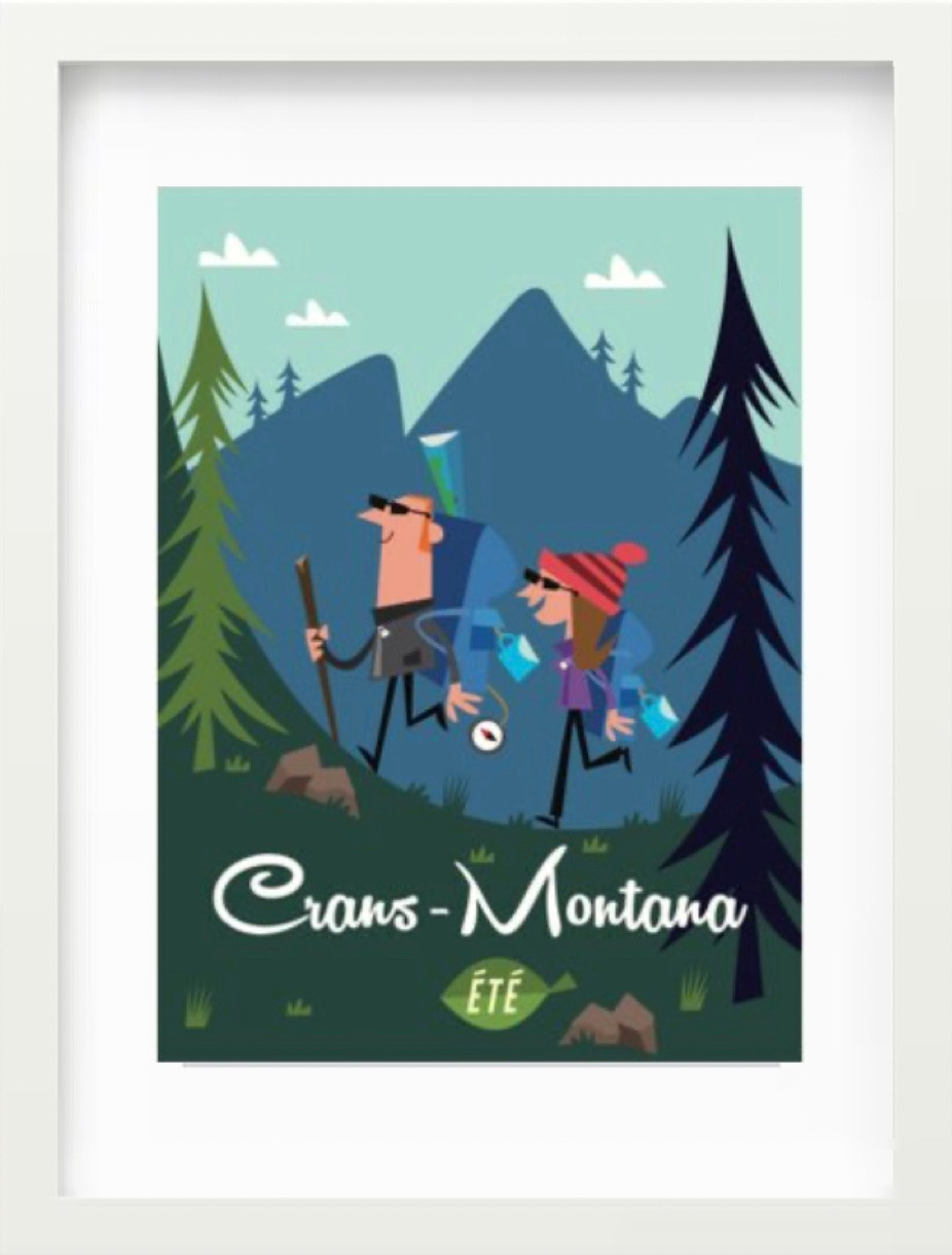 Miniature : RandonneursCrans-Montana
