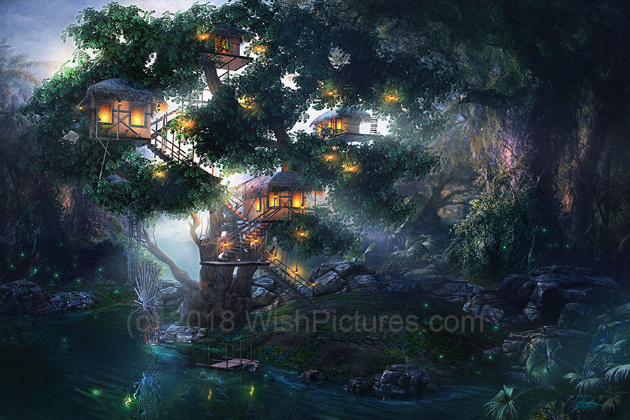 Robinson's Retreat Limited Edition On Canvas