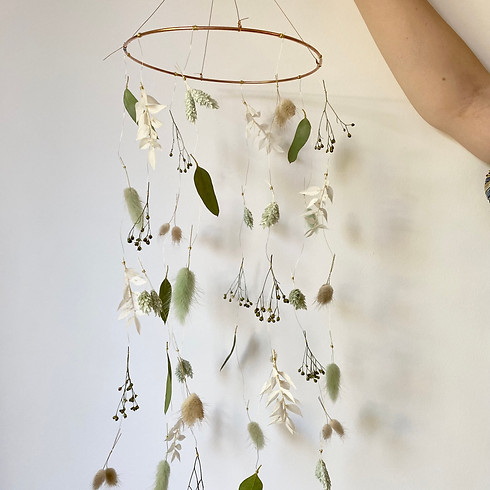 Dried Flower Hoop Workshop