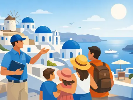 Family Friendly Santorini Private Tour Guide