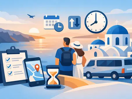 How to Choose Santorini Pickup Times Wisely
