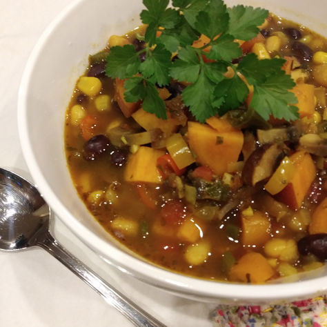 Tortilla Soup – Veggie Packed