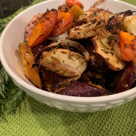 Rosemary Carrots & Parsnips with Toasted Cumin Seeds