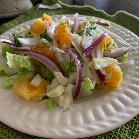 Dr. Masley’s Sicilian Orange Salad