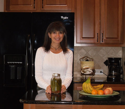 Terri in the kitchen