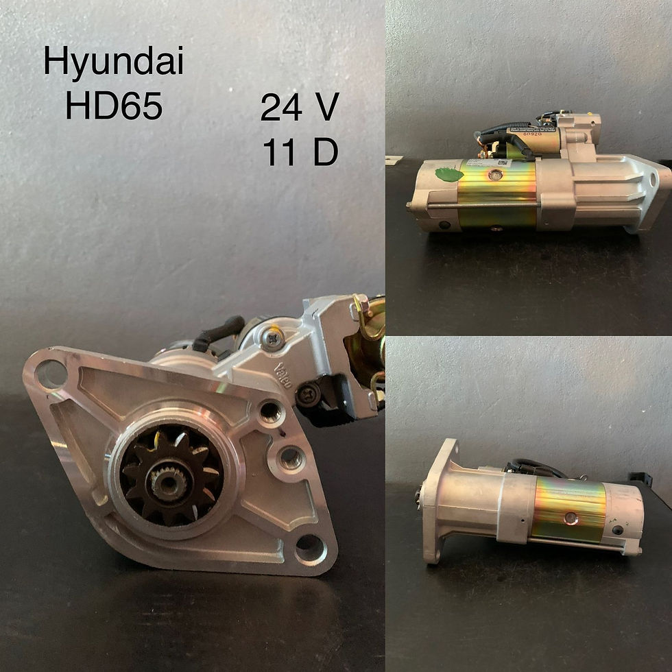 Miniatura: Hyundai HD65 starter motor 24V 11D, Arrancadores 
