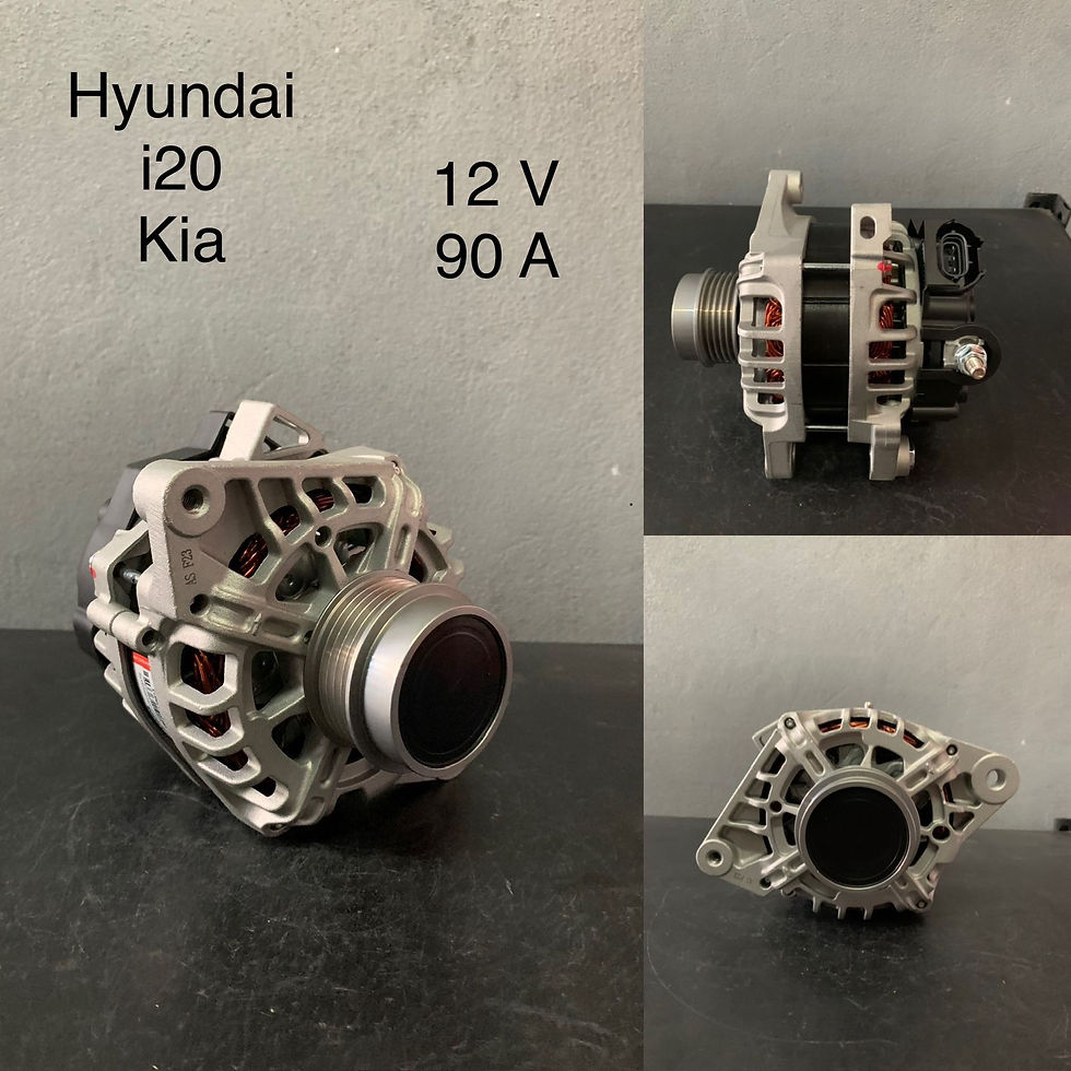 Miniatura: Hyundai i20 Kia 12V 90A alternador.