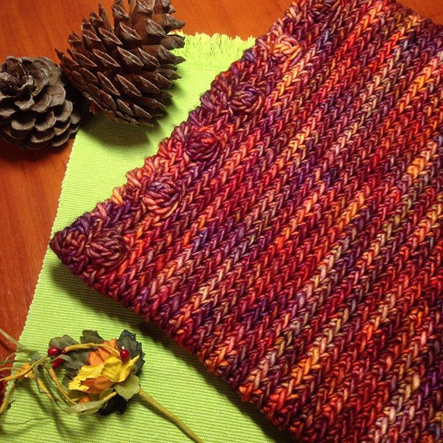 Новогодний шедевр🍒🎄СНУД из #malabrigoyarn #malabrigomecha ПОЗДРАВЛЯЮ ВСЕХ С НАСТУПАЮЩИМ 2016 ГОДОМ
