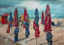 Les parasols de Deauville