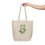 Thumbnail: Green Thumb Kitty Tote Bag