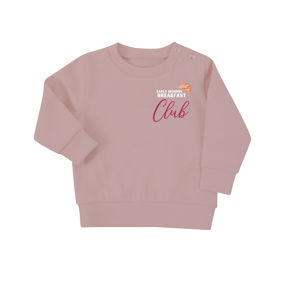 Thumbnail: Number 1 Member of Early Morning Club Toddler Sweater Retro Vibe Pullover