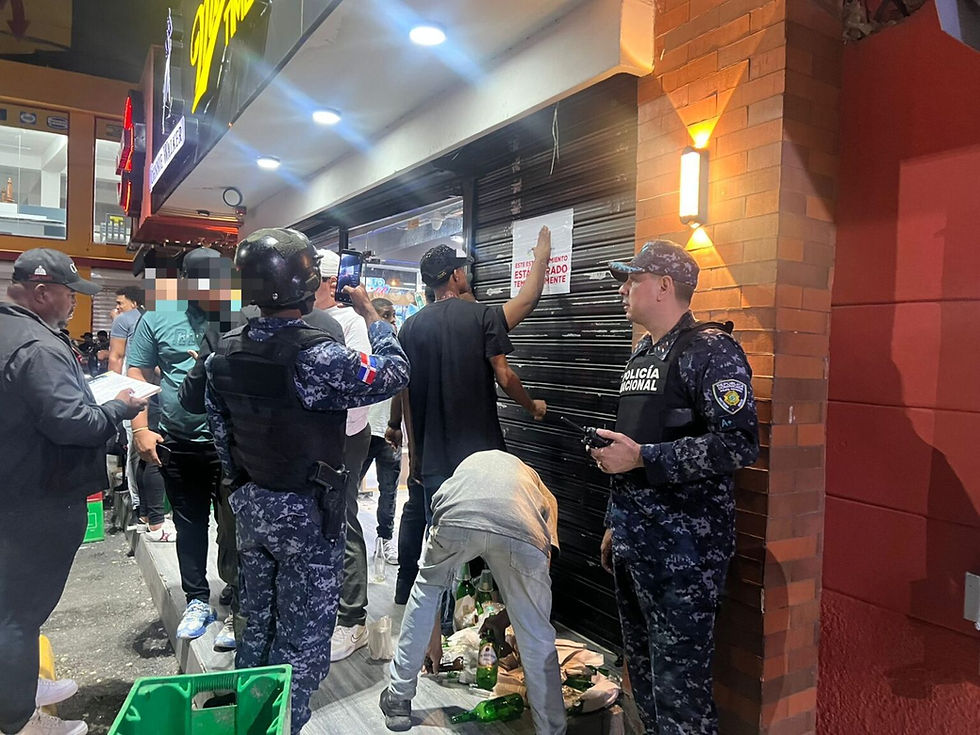 Policía ocupa armas ilegales, detiene sospechosos y refuerza controles contra el ruido en Villa Mella, SDN
