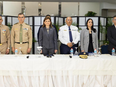 Vicepresidencia Raquel Peña encabeza reunión de evaluación de avances en materia de seguridad