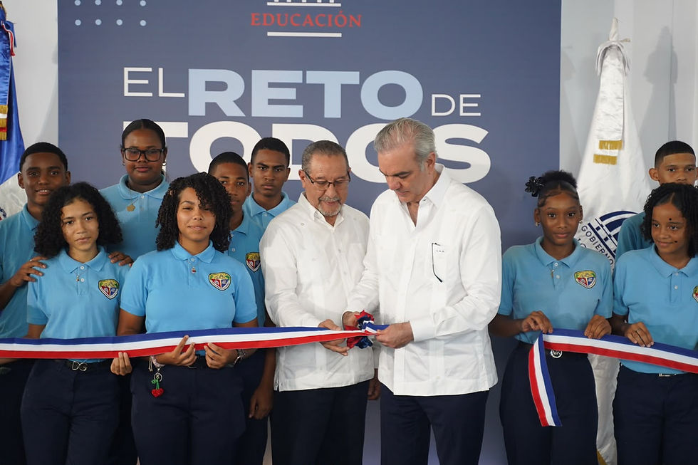 Entrega de techado escolar en Sabana Perdida