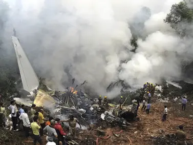 Esta es la primera cifra concreta de cuerpos recuperados proporcionada por una fuente oficial desde que se estrelló el avión