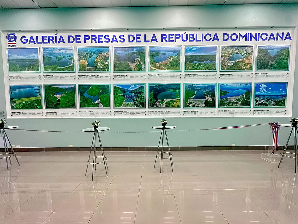 Refirieron que la inauguración de este nuevo espacio se suma al programa Cultura del Agua del INDRHI