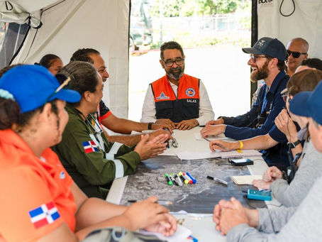 Defensa Civil y GSD lideraron ejercicio estratégico que fortaleció la respuesta ante emergencias en Puerto Plata