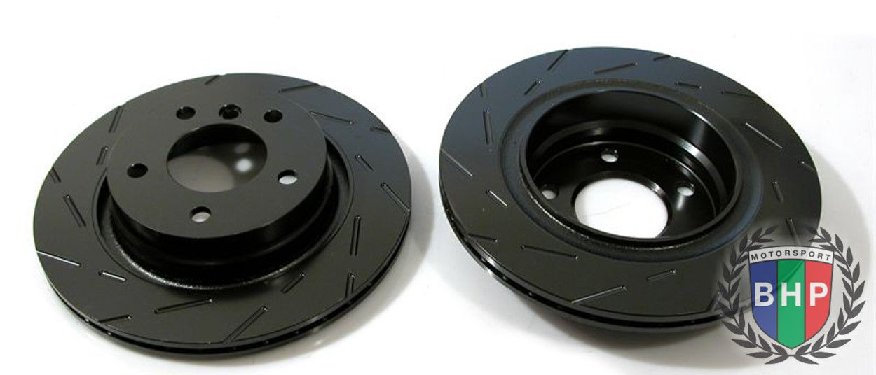Set de discos de freno delanteros 294x19mm ventilado ranurado Ultimax BlackDash