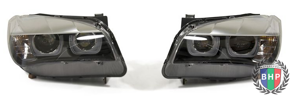 Miniatura: Set de faros claros/negros D1S H7 con DRL New generation