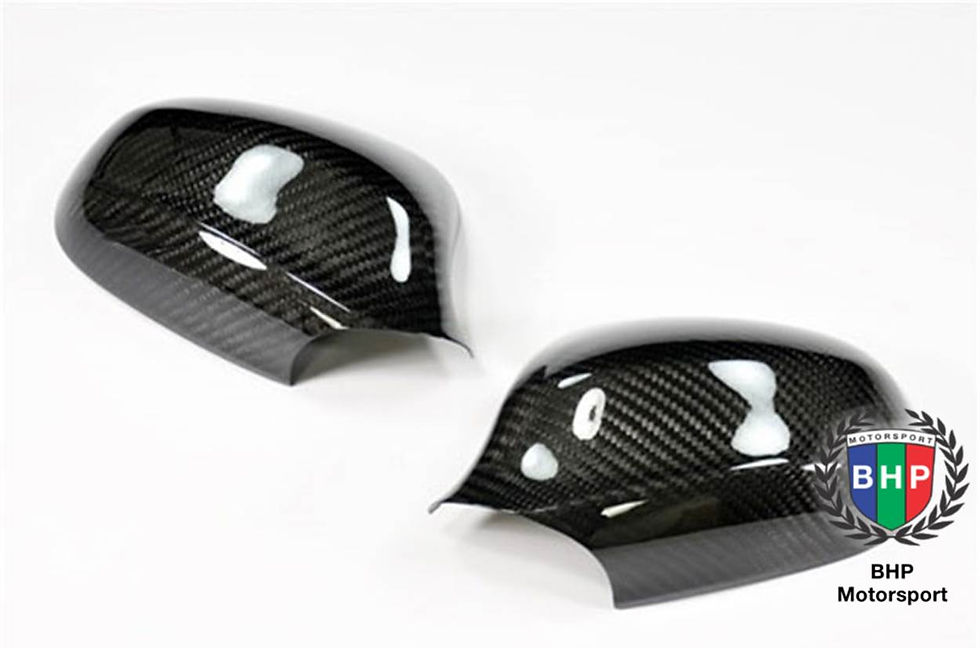 Miniatura: Cobertores de espejos de fibra de carbono para BMW E90