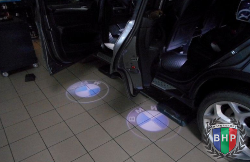 Miniatura: Kit de proyectores de logo LED para puertas delanteras incluye 4 logos BMW ///M