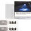 Miniatura: Kit de proyectores de logo LED para puertas delanteras incluye 4 logos BMW ///M
