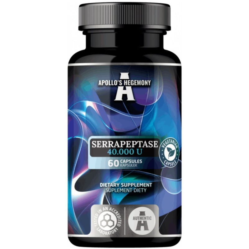 APOLLO´S HEGEMONY Serrapeptase 40.000U 60caps