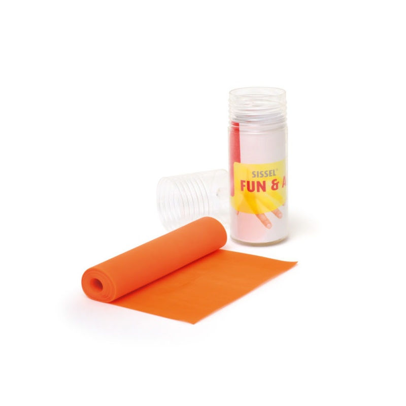SISSEL Fun & Active Band ORANGE (soft) 15cm x 2m