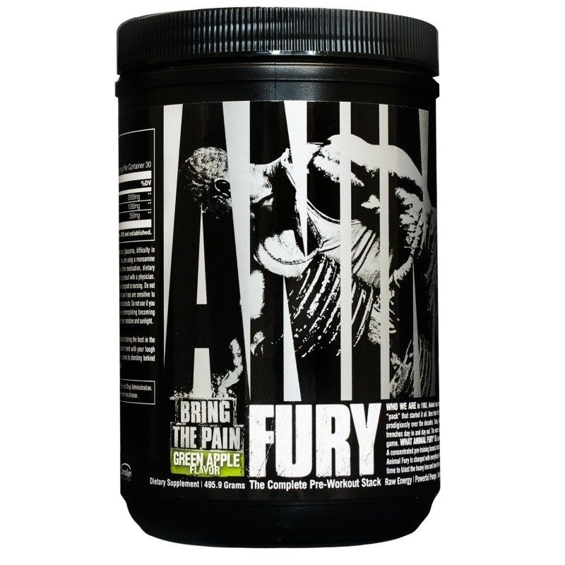 Miniatura: ANIMAL Fury 20serv/328g Green Apple