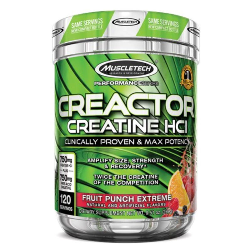 Miniatura: MUSCLETECH Creactor 120servings Fruit Punch