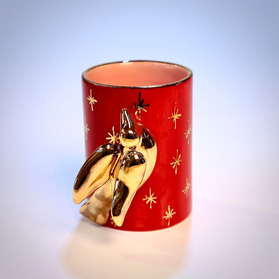 Thumbnail: Mug with bird handle