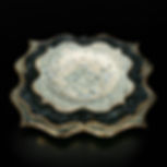 Rococo Dinner set - Black speckles