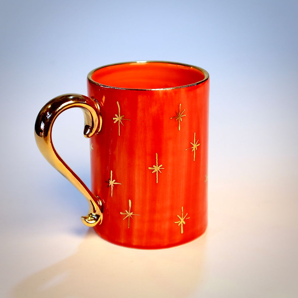 Thumbnail: Mug with Rococo handle