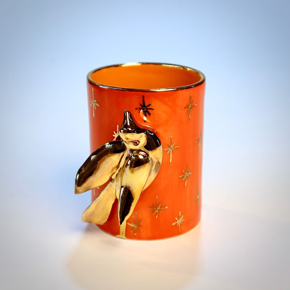 Thumbnail: Mug with bird handle