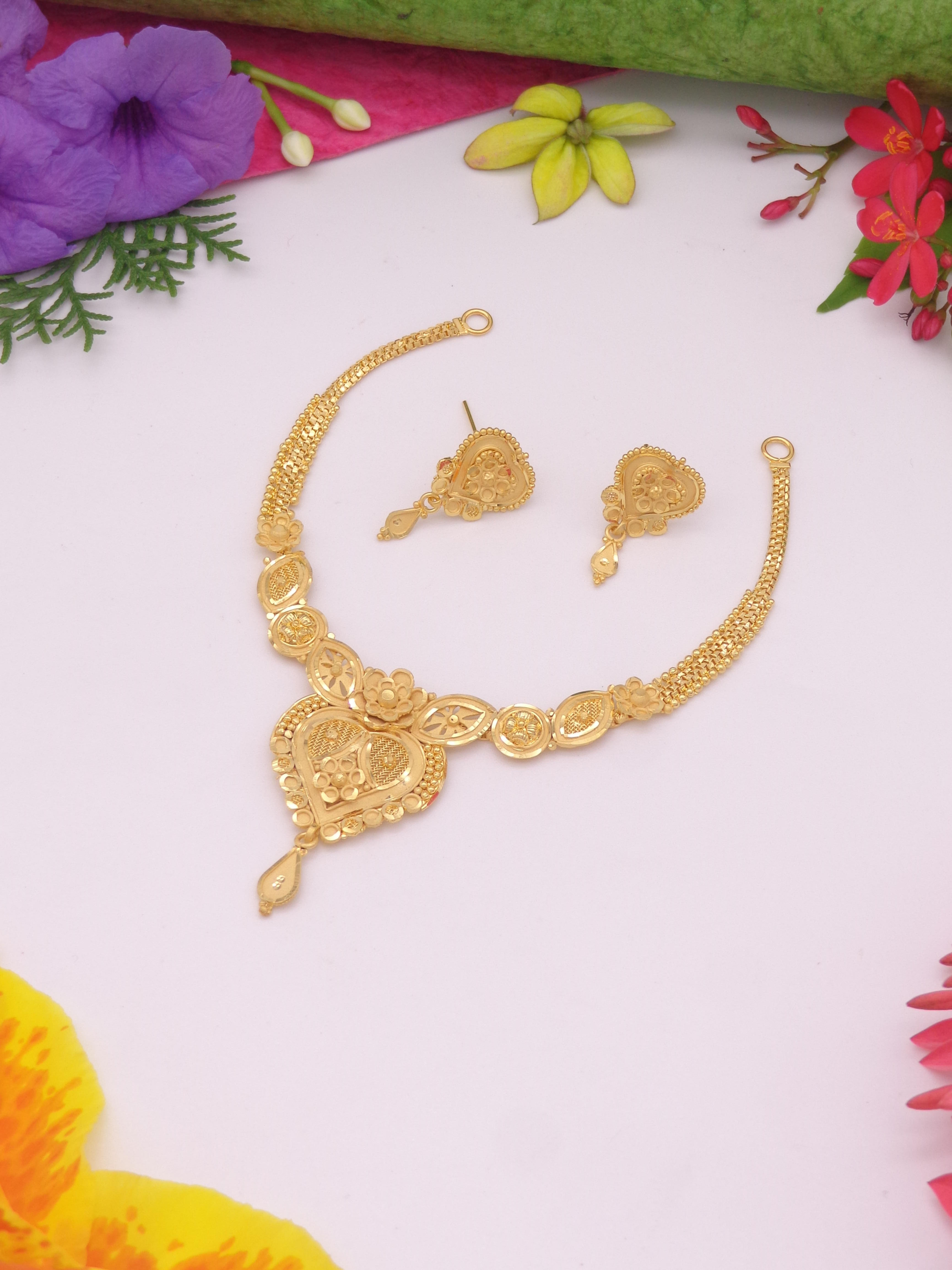 1 Gm Necklace Set - Delicate