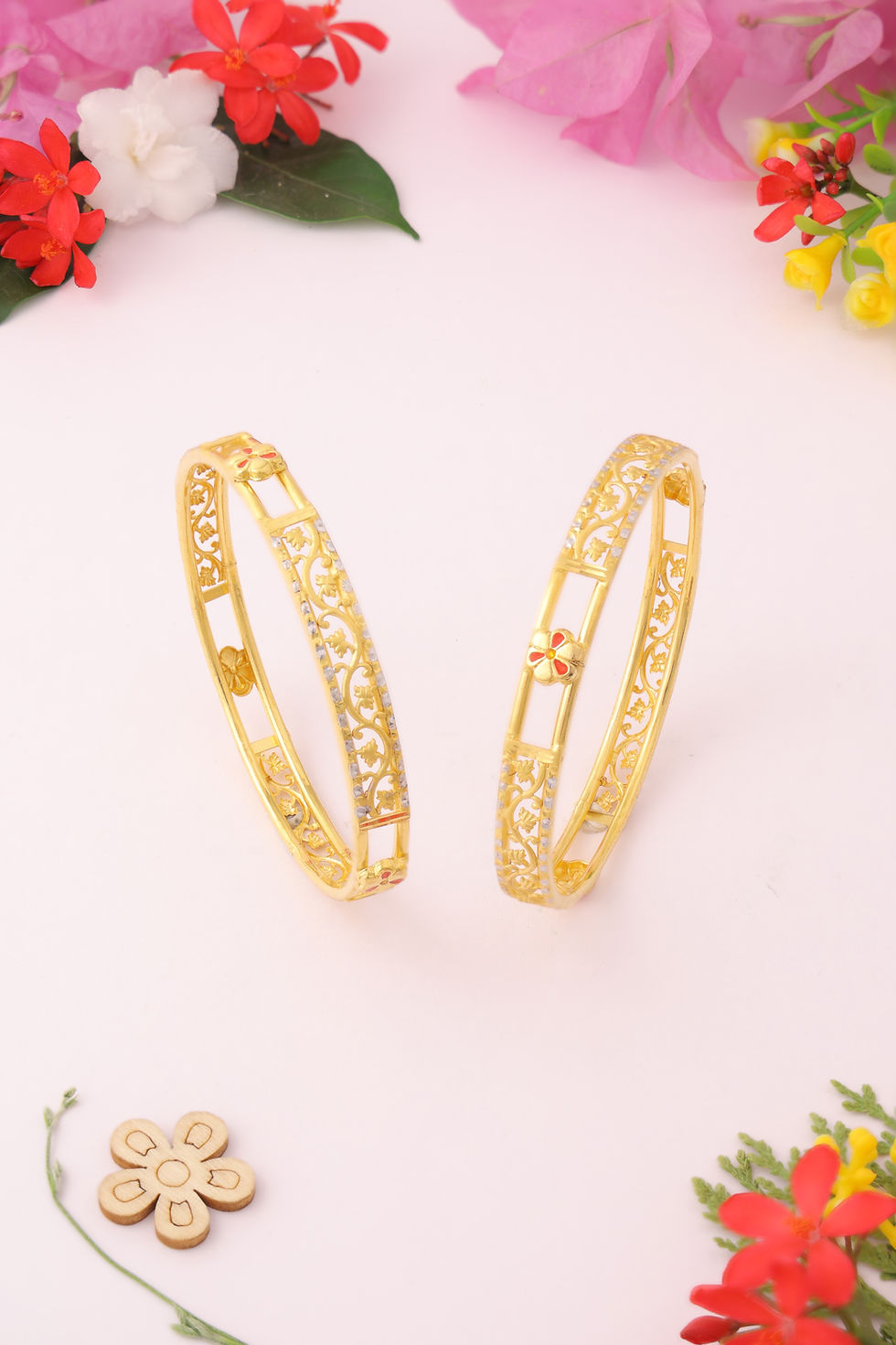 Thumbnail: 1 Gram Bangles - 2Pc - 2.4