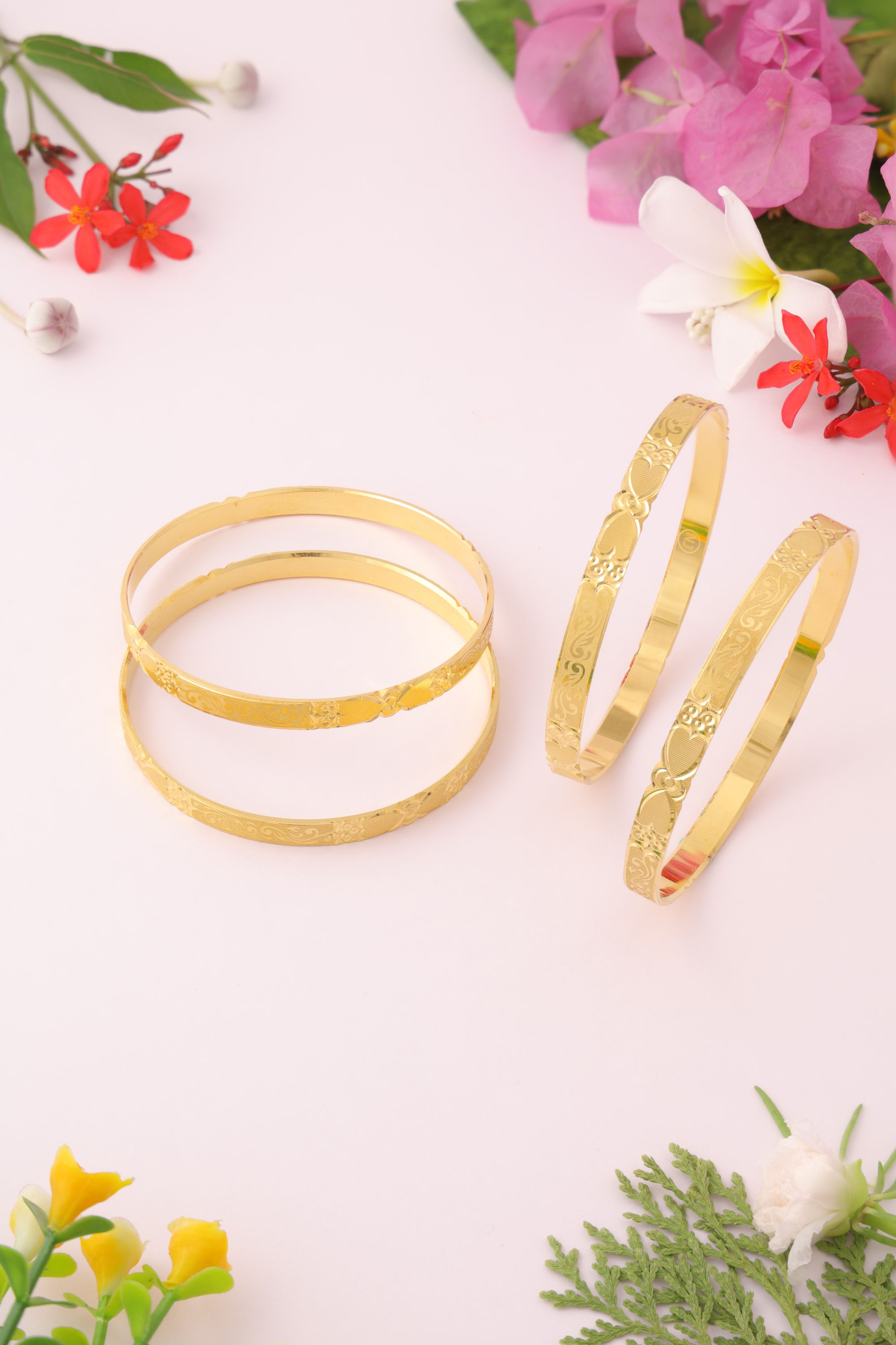 1 Gram Bangles - 4Pc - 2.6